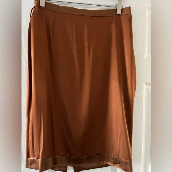 Dolce & Gabbana Bronze Pencil Skirt - Picture 5 of 5